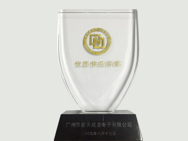 Excellent supplier of the year