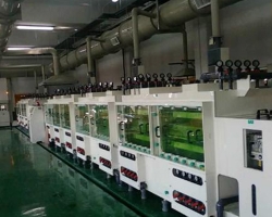 Etching line