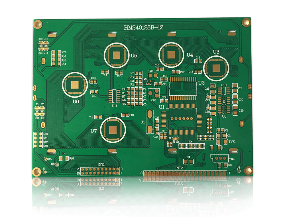 2 layer immersion LCD panel