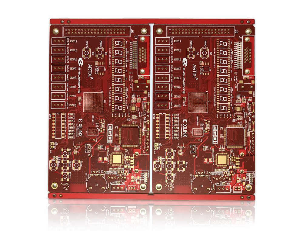 6 immersion layer board dumb red oil
