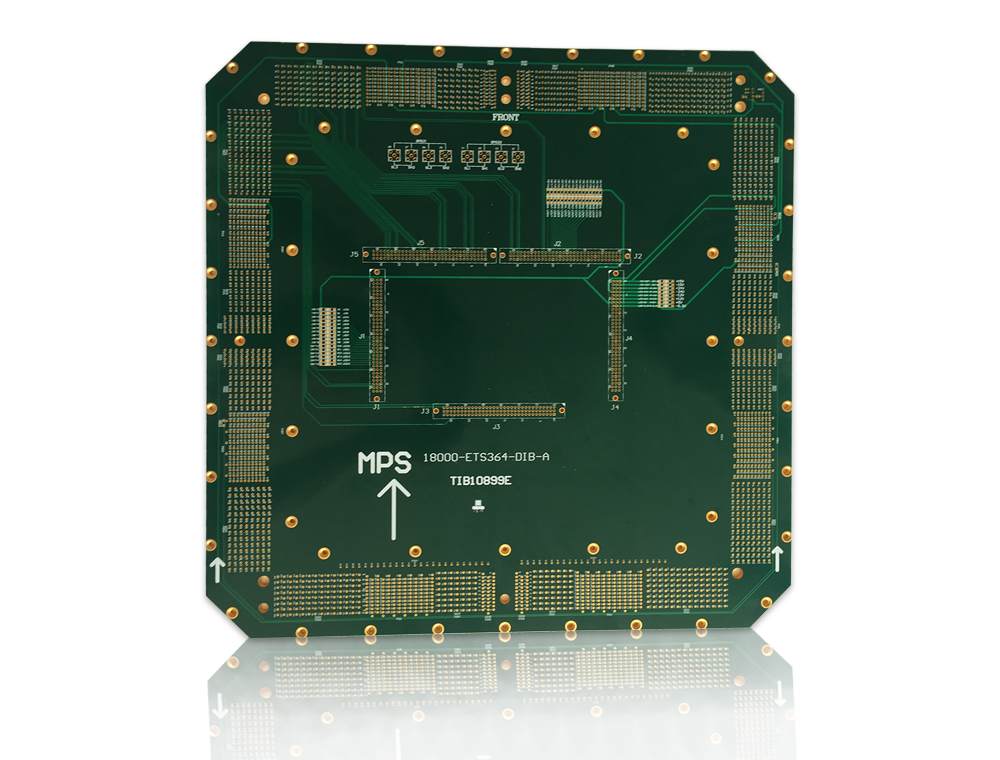 10-layer speaker hole IC test board