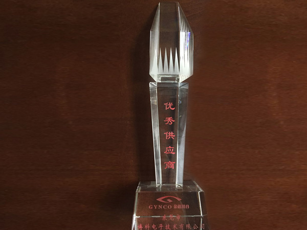 Excellent supplier of the year